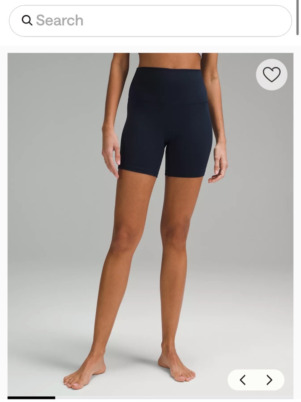 Lululemon 6” align shorts 2 true navy